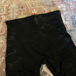 Black Camouflage SPANX Leggings